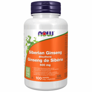 Capsules contenant 500 mg de ginseng sibérien