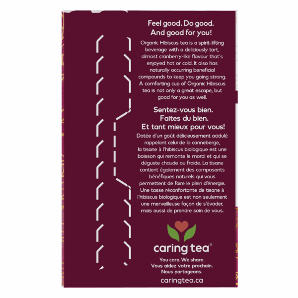 Organic Hibiscus Tea 24X48g - Image 4