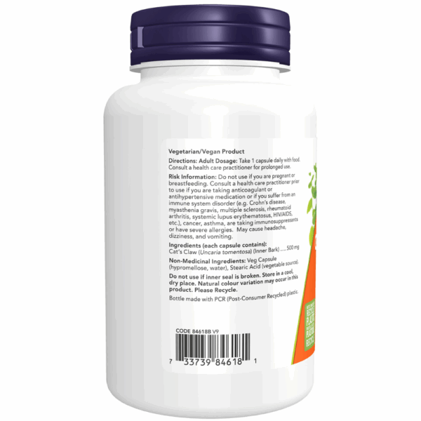 Capsules comprenant 500 mg de liane du Pérou – Image 3