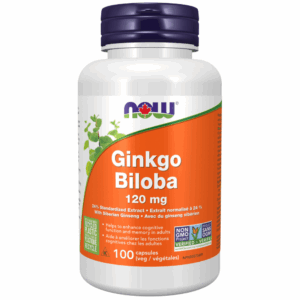 Ginkgo Biloba 120 mg Veg Capsules