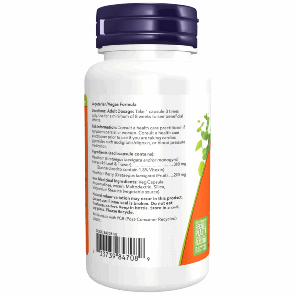 Hawthorn Extract 300 mg Veg Capsules - Image 3