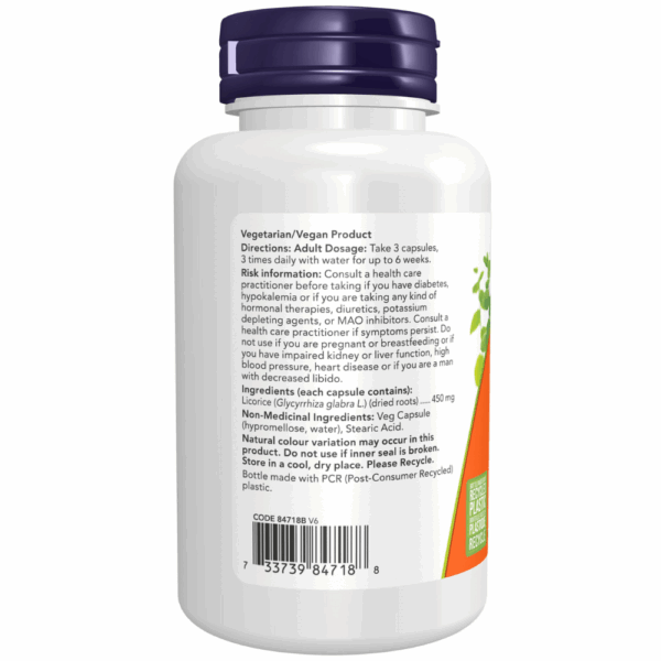 Licorice Root 450 mg Capsules - Image 3