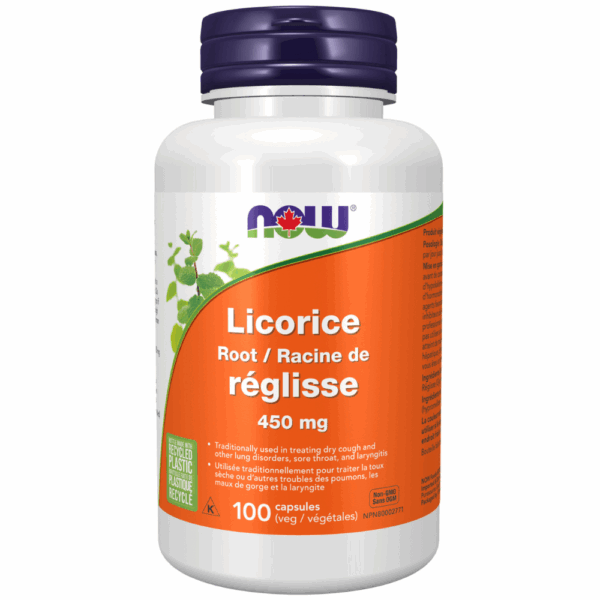 Licorice Root 450 mg Capsules