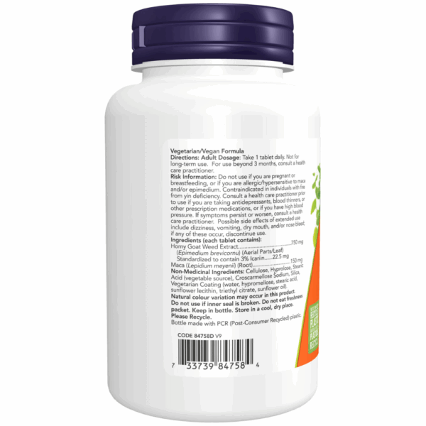 Horny Goat Weed 750 mg Tablets - Image 3