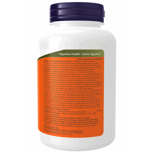 Capsules végétales contenant 500 mg de cosses de psyllium – Image 2