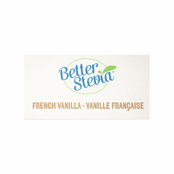 Sachets de BetterSteviaᴹᴰ à la vanille française – Image 2