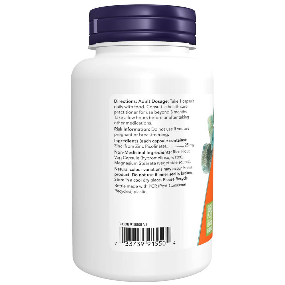 Zinc Picolinate 25 mg Veg Capsules - Image 2