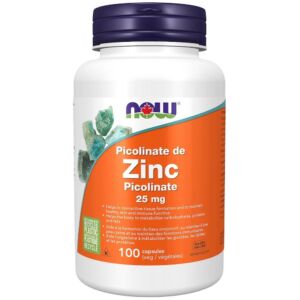 Capsules végétales contenant 25 mg de picolinate de zinc