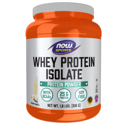 Whey Protein Isolate Vanilla Now Foods Canada