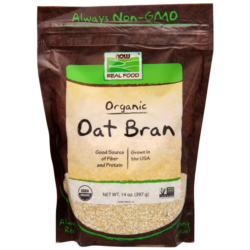 Organic Oat Bran Now Foods Canada