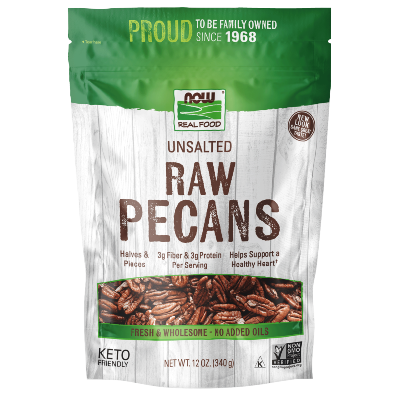 Pecans, Raw Now Foods Canada
