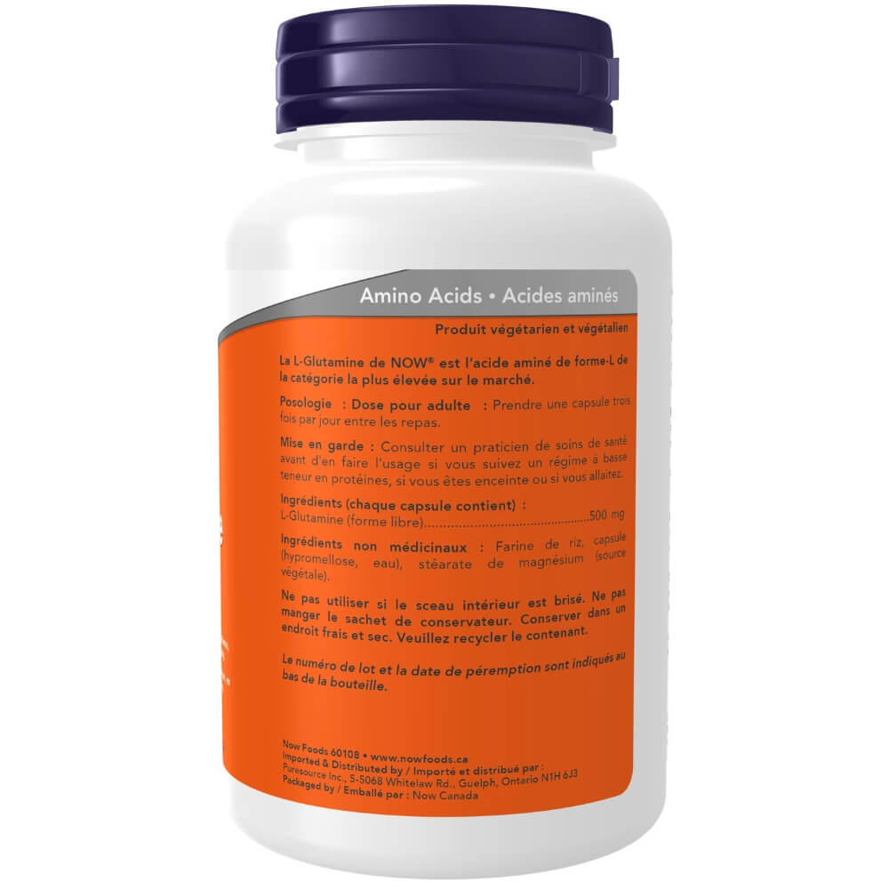 L-Glutamine 500 mg Capsules - Image 6