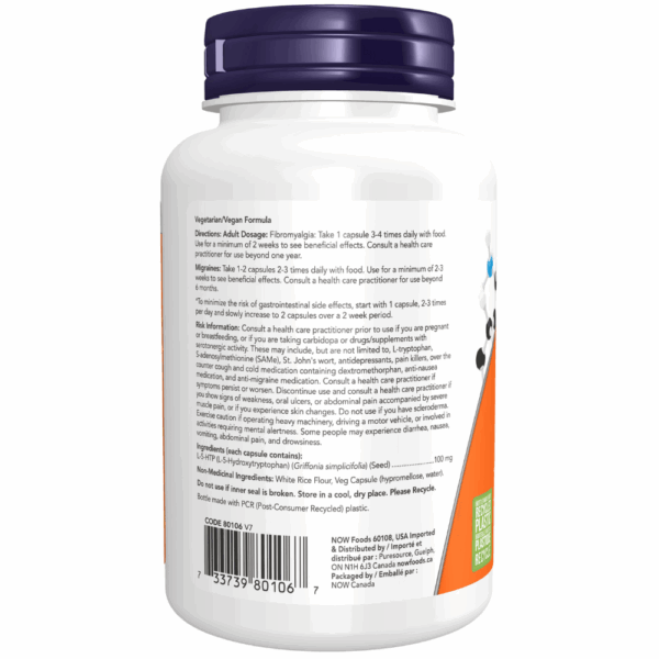 5-HTP 100 mg Veg Capsules - Image 6