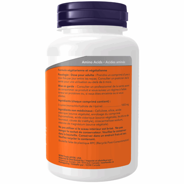 Comprimés de L-lysine de 1 000 mg – Image 3