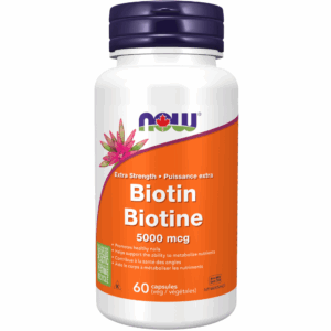 Capsules de biotine de 5 000 mcg