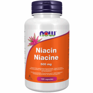 Capsules contenant 500 mg de niacine