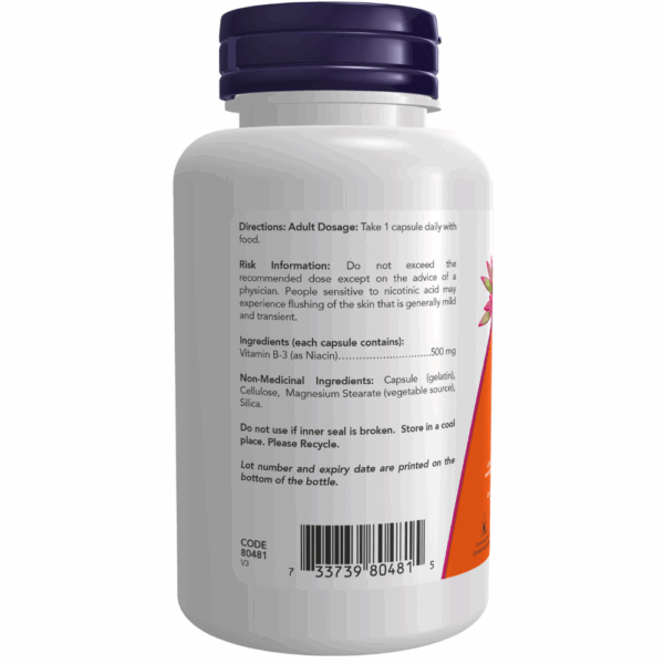 Niacin 500 mg Capsules - Image 3