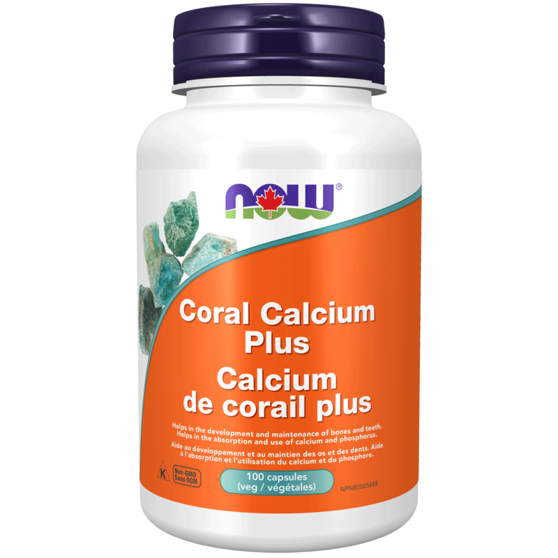 Coral Calcium Plus Capsules Now Foods Canada