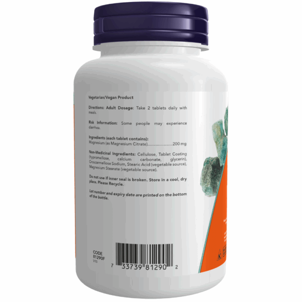 Magnesium Citrate 200 mg Tablets - Image 3