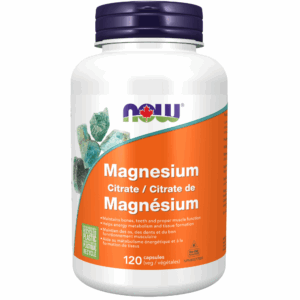 Capsules végétales de citrate de magnésium