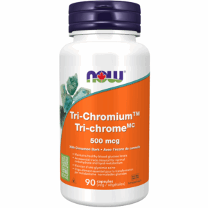 Tri-Chromium 500 mcg with Cinnamon Bark Veg Capsules