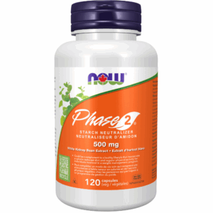 Capsules végétales de neutralisant d’amidon Phase 2ᴹᴰ de 500 mg