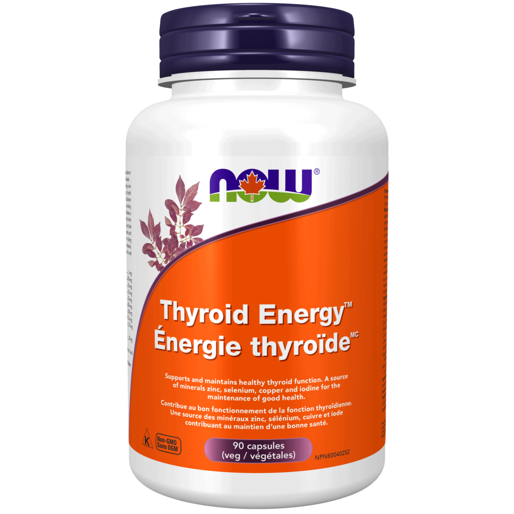 Thyroid Energy™ Veg Capsules Now Foods Canada