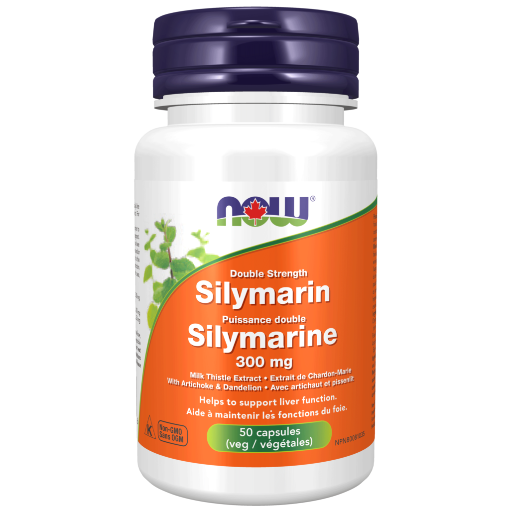Silymarin Milk Thistle Extract 300 mg Veg Capsules Now Foods Canada