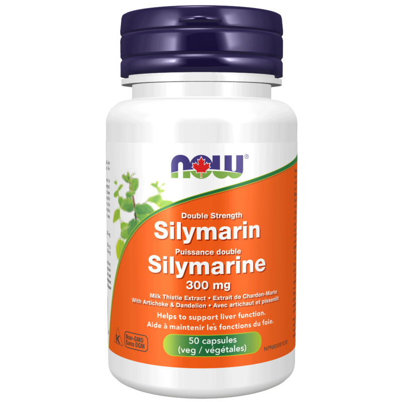 Silymarin Milk Thistle Extract 300 mg Veg Capsules Now Foods Canada