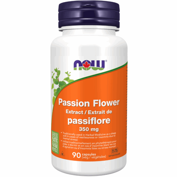 Capsules végétales comprenant 350 mg d’extrait de passiflore