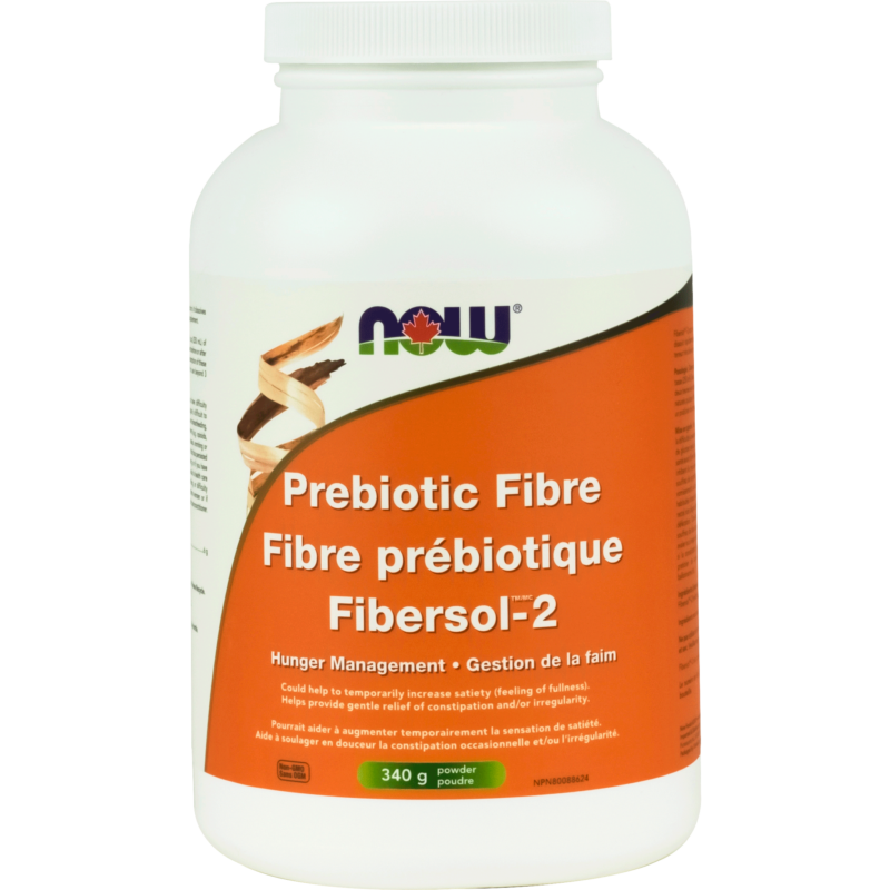 Prebiotic Fibre with Fibersol-2 Hunger Management Powder - Now Foods Canada