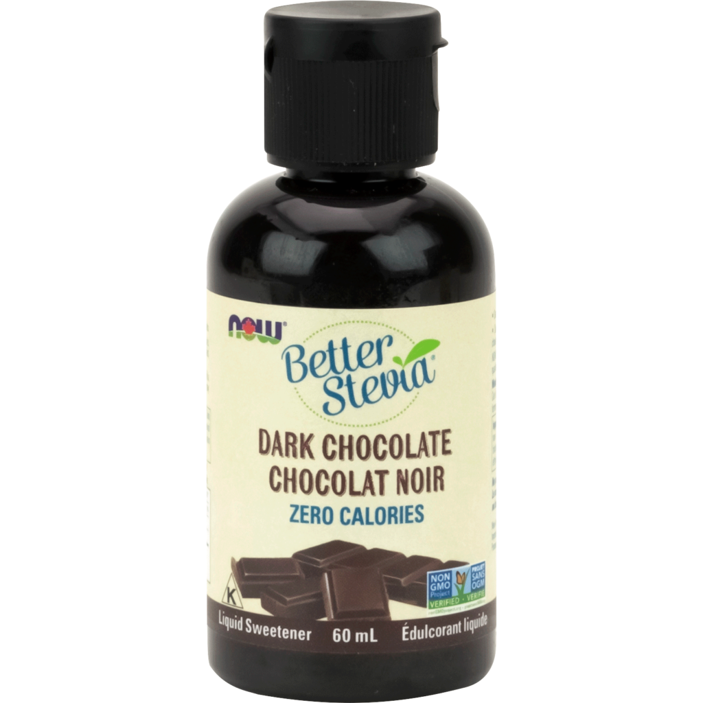 BetterStevia® Dark Chocolate Liquid - Now Foods Canada