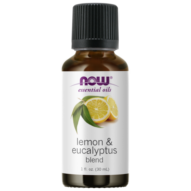 Lemon & Eucalyptus Oil Blend Now Foods Canada