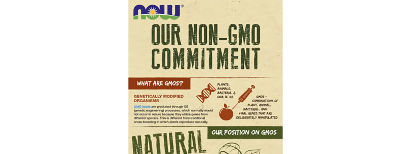 Our Non-GMO Commitment Infographic