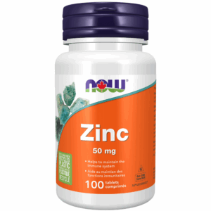 Comprimés contenant 50 mg de gluconate de zinc