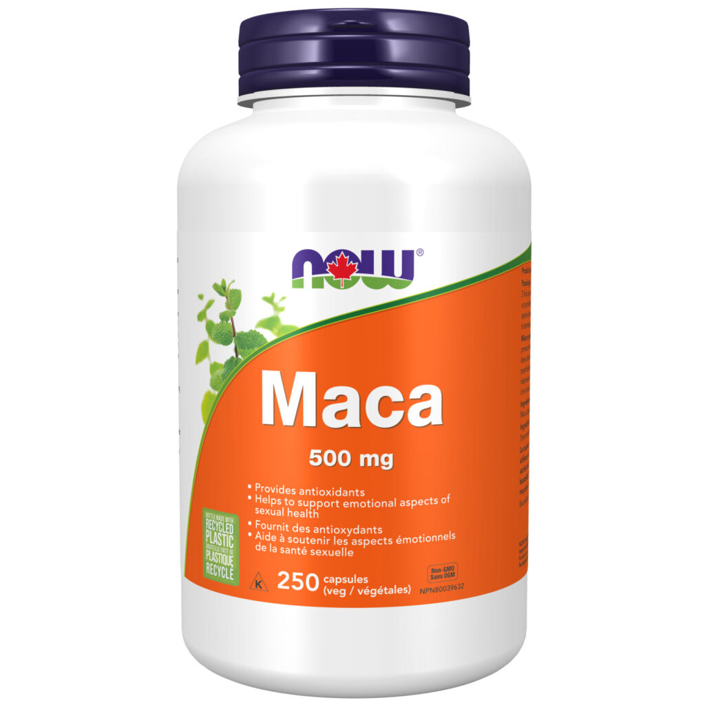 Maca 500 mg Veg Capsules - Now Foods Canada