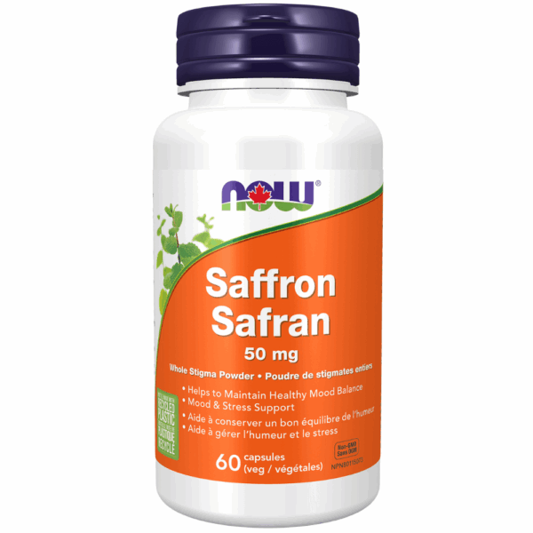 Saffron 50 mg Veg Capsules