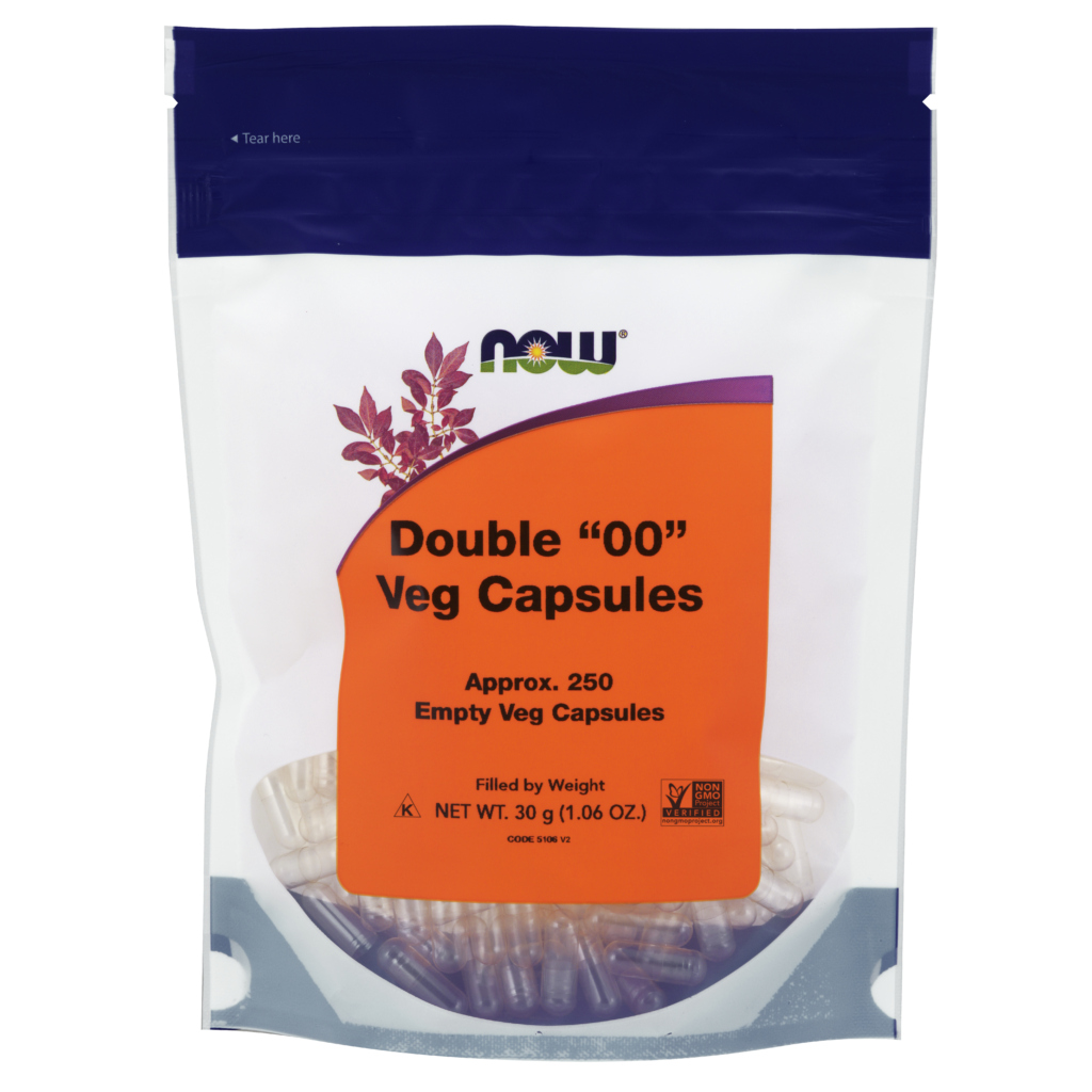 Empty vcaps size 00 veg capsules now foods canada