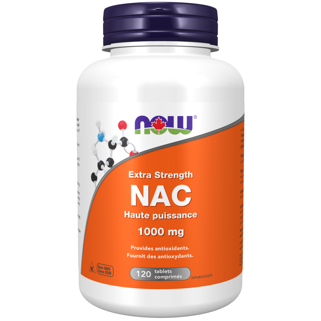 NAC 1,000 mg Tablets - Now Foods Canada
