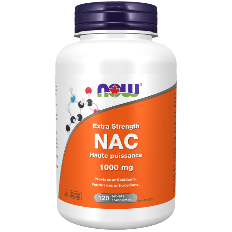 NAC 1,000 mg Tablets - Now Foods Canada