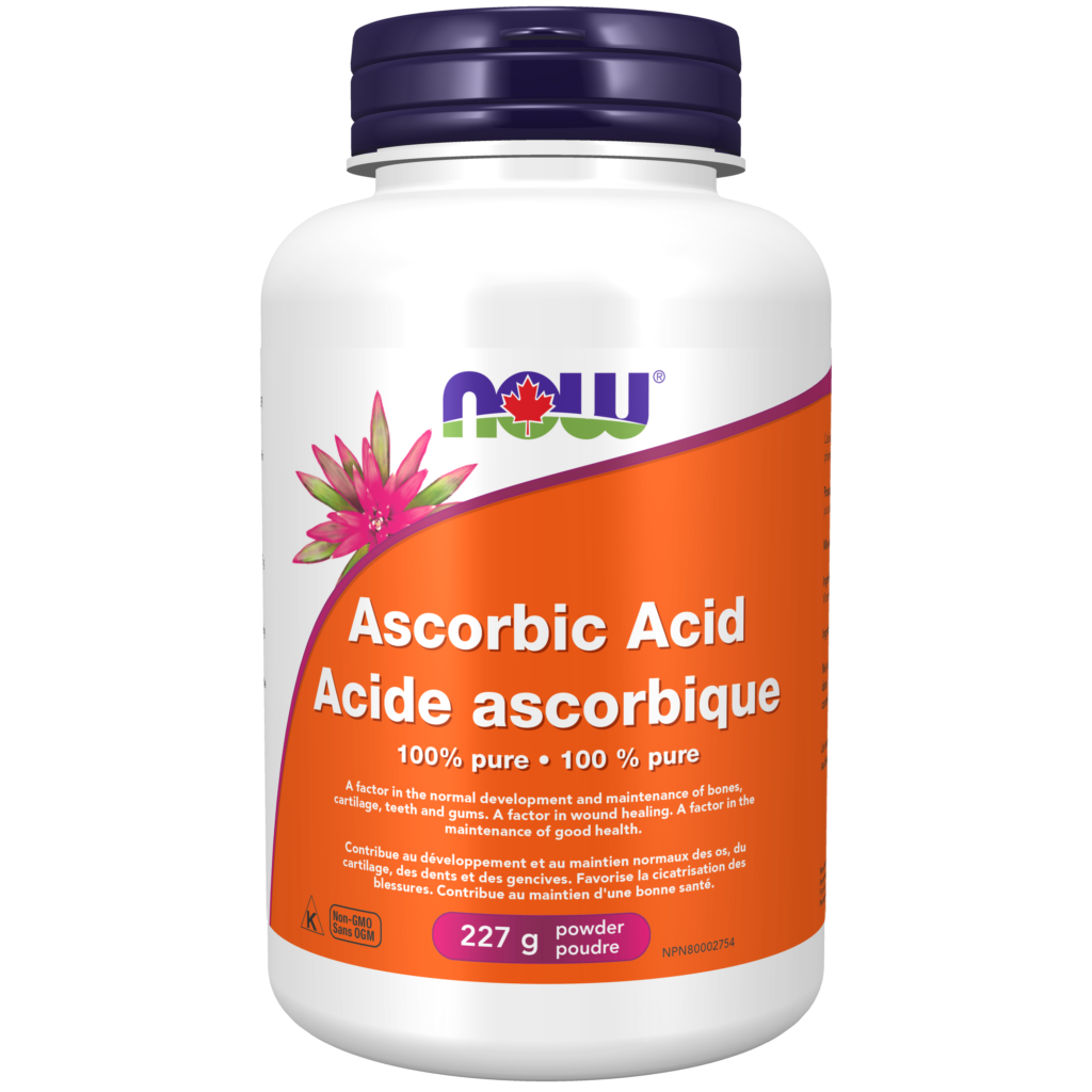 Ascorbic Acid Powder Now Foods Canada