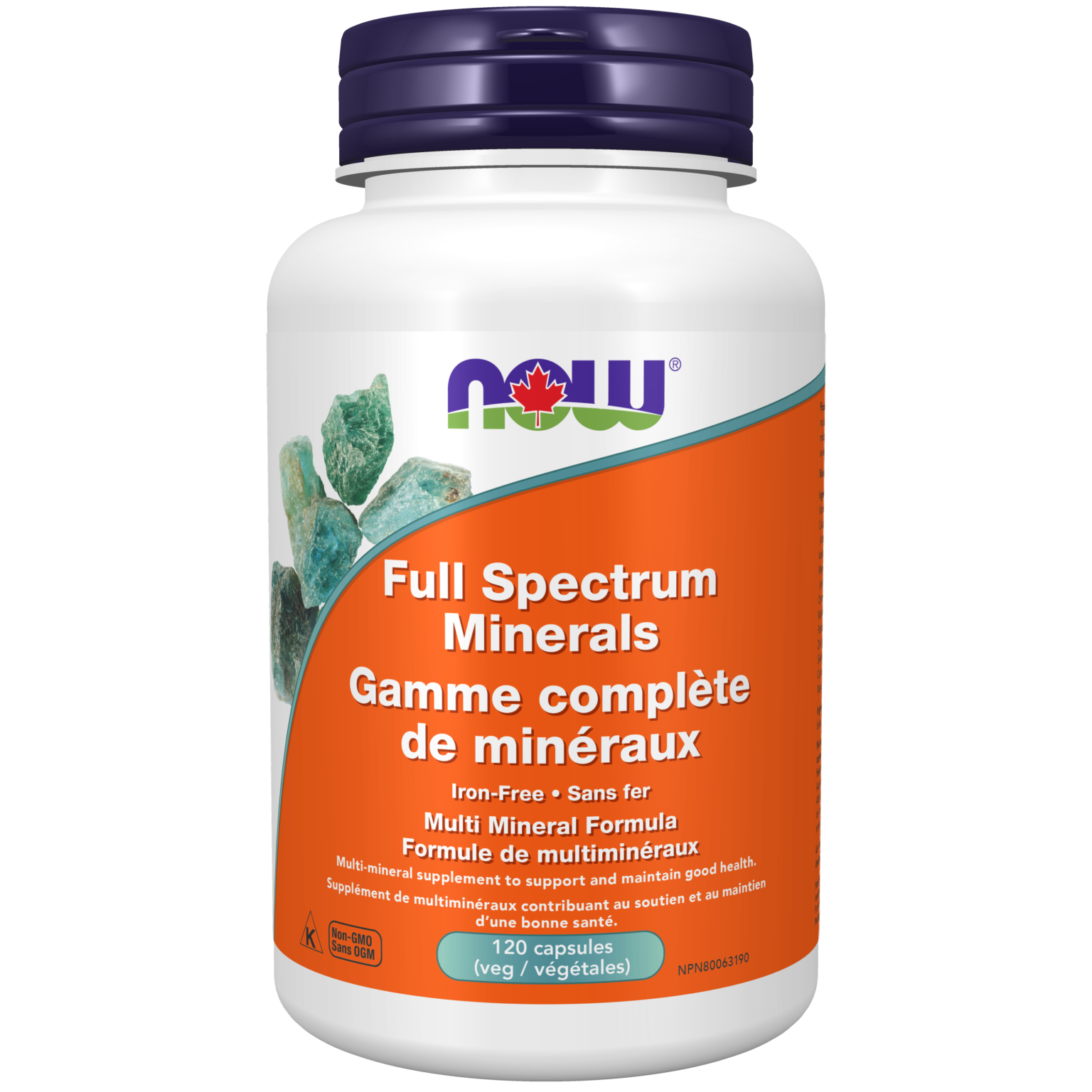 Full Spectrum Minerals Capsules Now Foods Canada