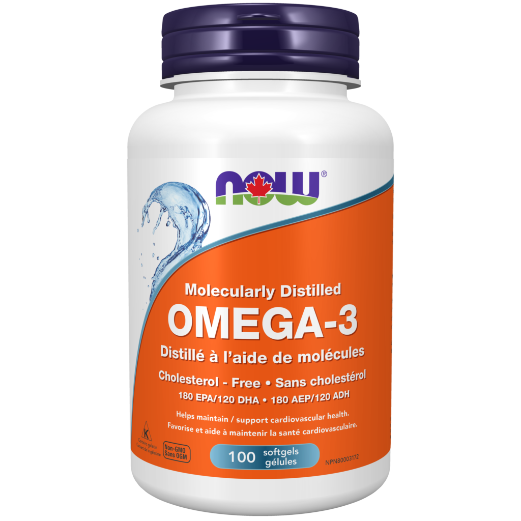 Omega3 1,000 mg Softgels Now Foods Canada