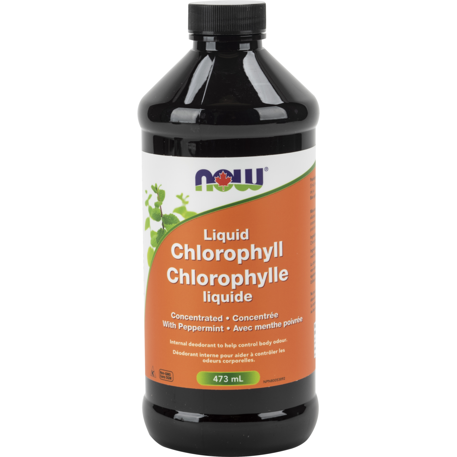 Liquid Chlorophyll Peppermint Now Foods Canada