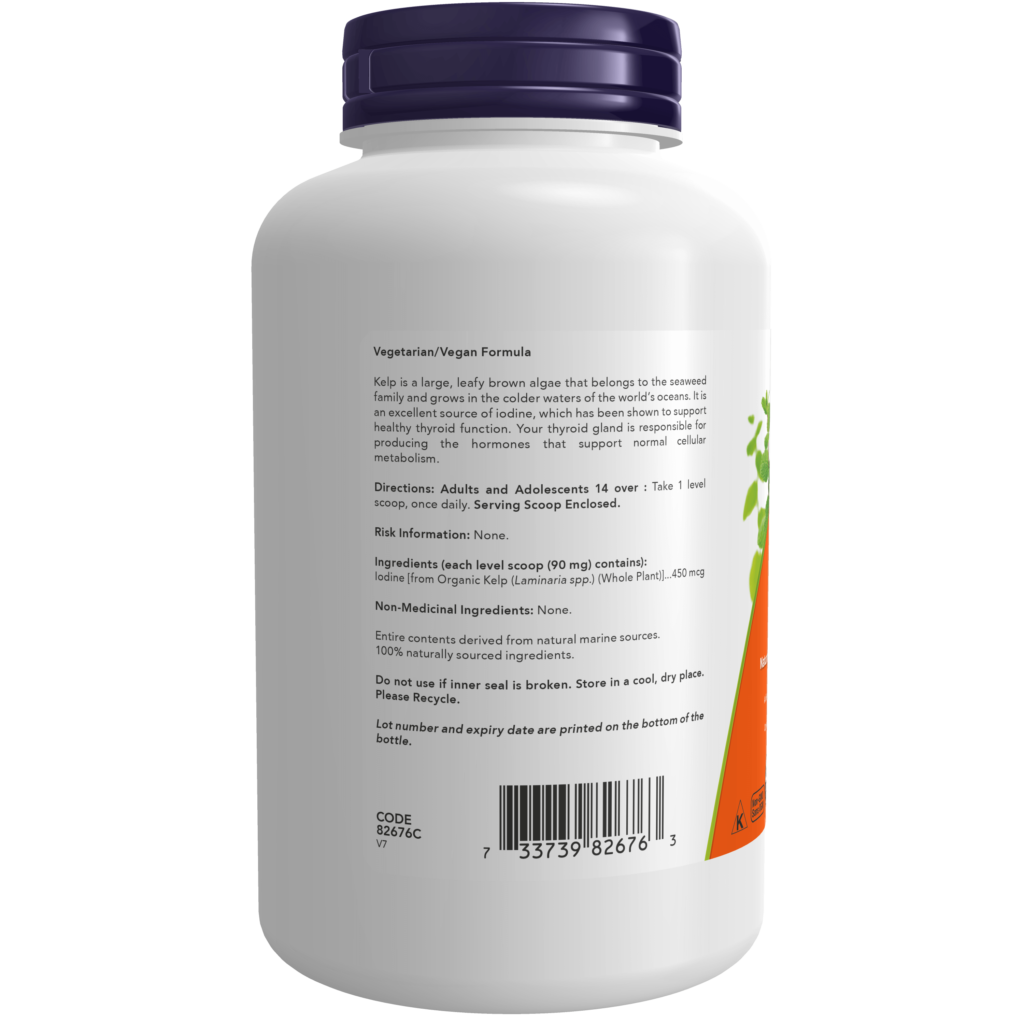Kelp Powder Now Foods Canada