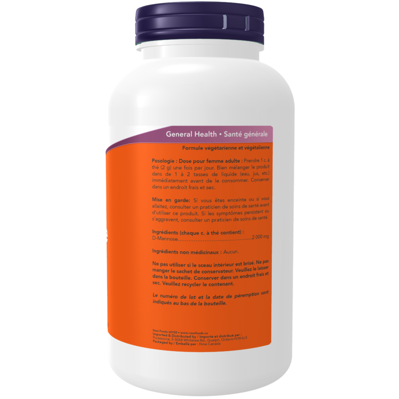 DMannose Powder Now Foods Canada
