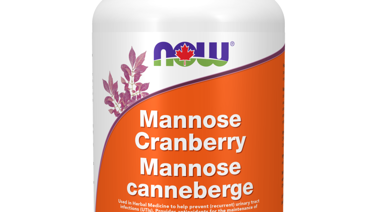 Mannose Cranberry Veg Capsules - Now Foods Canada