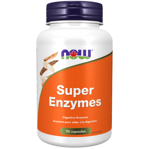 Super Enzymes Capsules Now Foods Canada