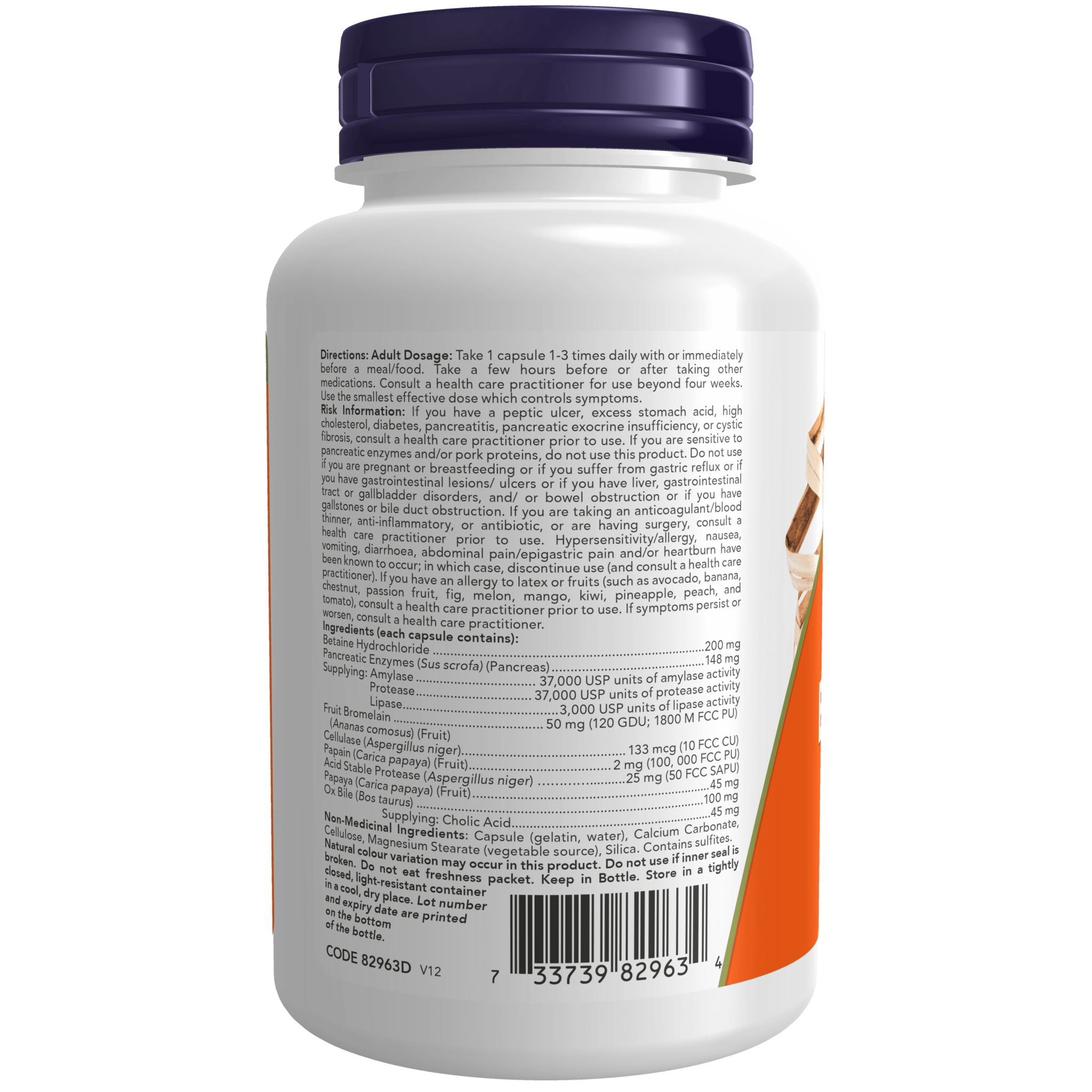 Super Enzymes Capsules Now Foods Canada