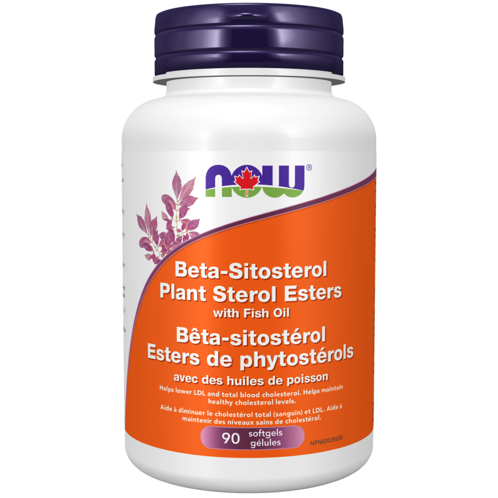 Beta-Sitosterol Plant Sterol Esters with Fish Oil Softgels - Now Foods ...